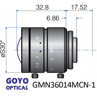 2/3-inch Format Fixed Focal Length Lens